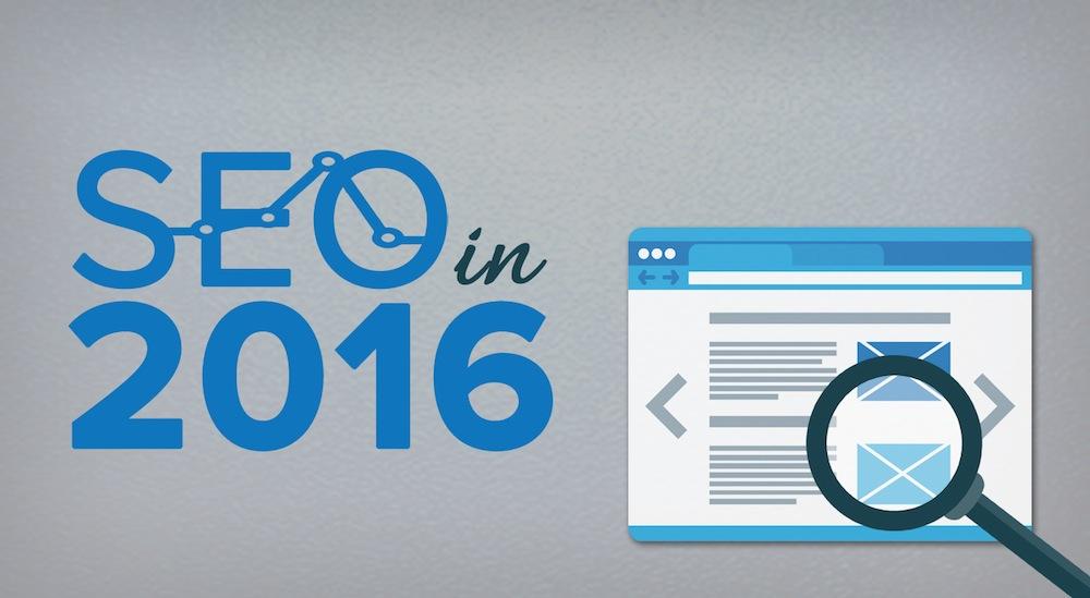 SEO in 2016 SEO in 2016